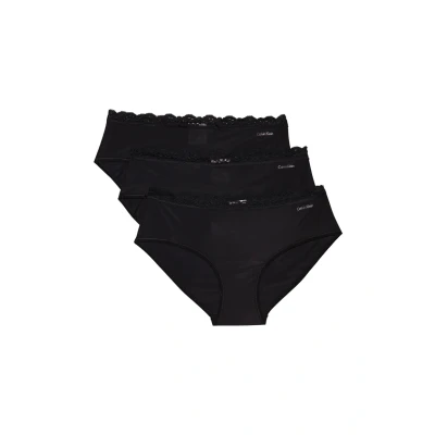 Abbildung von Calvin Klein Underwear Hipster 3 PACK Slip, Damen, Größe: XS, Black