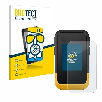 Abbildung von BROTECT Entspiegelungs Schutzglas für Garmin eTrex SE Schutz Folie Panzerfolie Glas Matt [Extrem Kratzfest 9H, Anti Reflex, Fingerprint]
