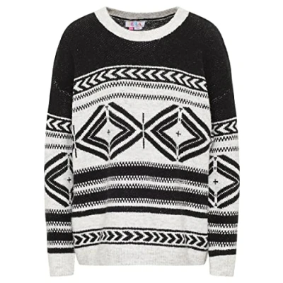 Abbildung von IZIA GAYA Strickpullover, Damen, Größe: 34, Schwarz