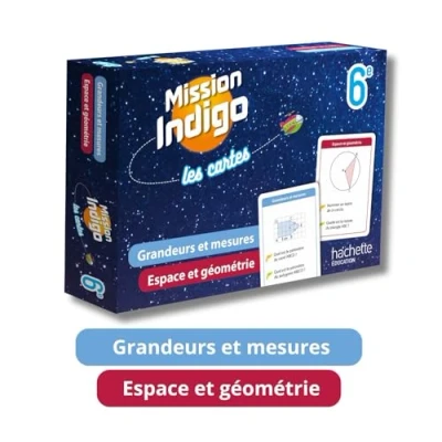 Abbildung von Mission Indigo Les cartes Grandeurs et mesures / Espace géométrie 6e Ed. 2024