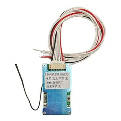 Abbildung von 7S 24V 20A Li ion Lithium 18650 Batterie BMS Protection Board Battery Shield NTC