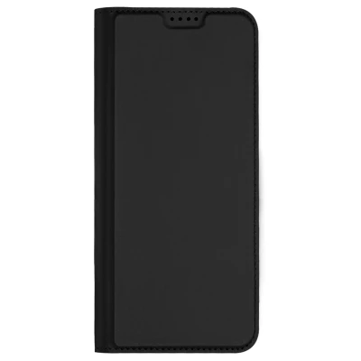 Abbildung von Google Pixel 9 Pro XL Hülle Kunstleder Dux Ducis Klapphülle Handyhülle Schwarz