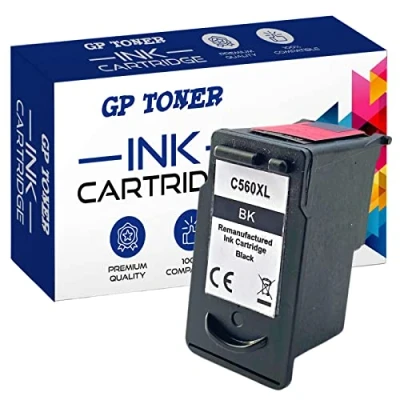 Abbildung von GP TONER Wiederaufbereitet Druckerpatronen XL PG 560XL CL 561XL Ersatz Tintenpatrone für Canon Pixma TS5350 TS5351 TS5352 TS5353 TS7451 TS7450 (PG Schwarz)