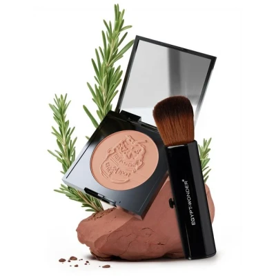 Abbildung von Egypt Wonder Kompaktpuder Compact Set Mineral Bronzing Powder + Brush