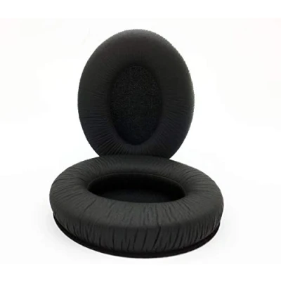 Abbildung von Ersatz Ohrpolster für Sennheiser HD418, HD419, HD428, HD429, HD439, HD438, HD448, HD449 Kopfhörer Ohrpolster, Reparaturteile 1 Pack schwarz