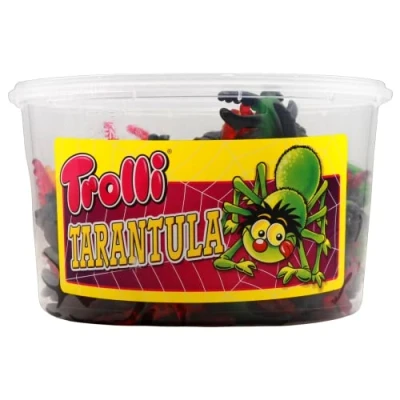 Abbildung von Trolli Tarantula Fruchtgummi Spinnen, 3er Pack (3 x 975g)