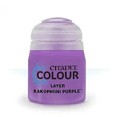 Abbildung von Games Workshop Citadel Pot de Peinture Schicht Kakophoni, Violett