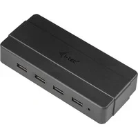 Abbildung von 0 I TEC USB A Advance Charging Hub 4 Port mit Netzteil