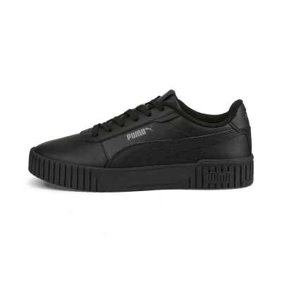 Abbildung von Puma Carina 2.0 Sneaker low, Damen, Größe: 38.5, Black/dark shadow Leder