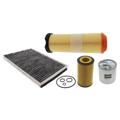 Abbildung von MAPCO 68896 Filter Satz vierteilig MERCEDES BENZ: C Klasse Sportcoupe, T modell, CLC
