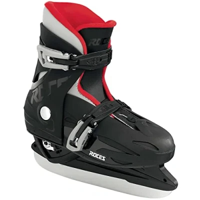 Abbildung von Roces Kinder Schlittschuhe Mck Ii Größenverstellbar Schlittschuh verstellbar, BLACK RED, 25 29 EU