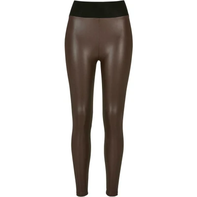 Abbildung von Urban Classics Leggings Hosen, Damen, Größe: 4XL, Brown