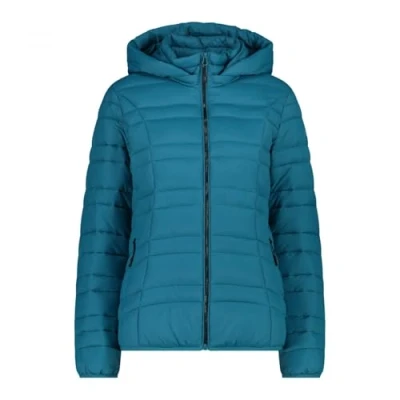 Abbildung von CMP Damen Nylonjacke mit abnehmbarer Kapuze, Teal, 48