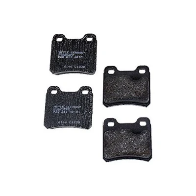 Abbildung von MEYLE 025 211 4015 Bremsbelagsatz ORIGINAL Quality Hinterachse exkl. Verschleißwarnkontakt mit Anti Quietsch Blech OPEL: Kadett E CC, Astra F CC