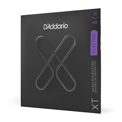 Abbildung von D&#039;Addario E Gitarren Saiten Gitarrensaiten Gitarre Premium beschichtete, langlebige für XTE1149 vernickelter Stahl Medium (11 49)