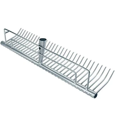 Abbildung von IDEALSPATEN Rechen, Rasenrechen 32 Zinken Arbeitsbreite 600 mm