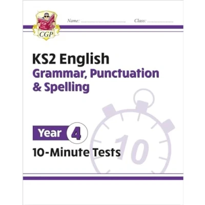 Abbildung von KS2 Year 4 English 10 Minute Tests: Grammar, Punctuation &amp; Spelling (CGP English)