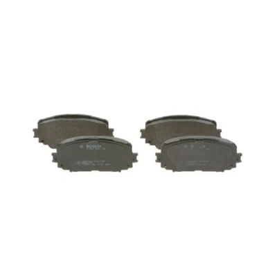 Abbildung von BOSCH 0 986 494 196 Bremsbelagsatz Low Metallic mit Anti Quietsch Blech TOYOTA: Vios / Yaris II Limousine, III Schrägheck, Schrägheck