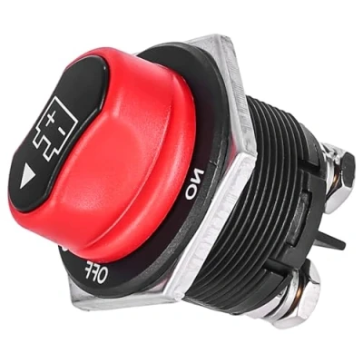 Abbildung von Batterie Trennschalter: 12V 24V Batterietrennschalter, 200A Hauptschalter Stromschalter, Batterietrennschalter Autobatterie Hauptschalter, Akku Trennen Schalter Geeignet für Auto Bus LKW Jacht