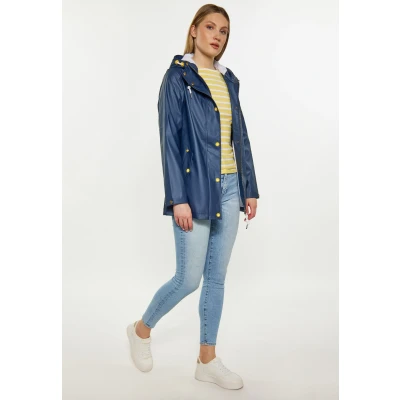 Abbildung von SCHMUDDELWEDDA Damen Regenjacke M / Marine 100% Polyester