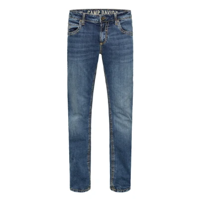 Abbildung von Camp David NICO Jeans Straight Leg, Herren, Größe: 32xL36, Blue used