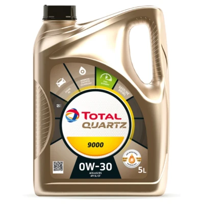Abbildung von Total Quartz 9000 0W 30 5l Motoröl 2209314 VOLVO: V40 Kasten / Schrägheck, XC90 I, V70 2, HONDA: Accord 7 Limousine, Stream Insight II Hatchback