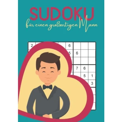 Abbildung von Sudoku für einen großartigen Mann: Das Rätselheft den besten Papa und Opa der Welt