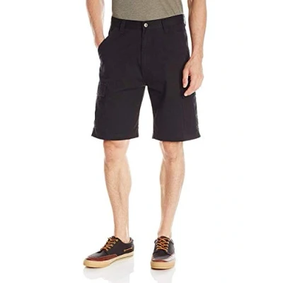 Abbildung von Wrangler Authentics Herren Classic Relaxed Fit Cargo Shorts, Schwarzer Köper, 48