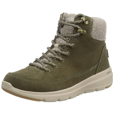 Abbildung von Skechers Rugged FALL AIR Snowboot/Winterstiefel, Damen, Größe: 38, Kaki Schuhe