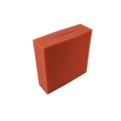 Abbildung von Biotec 5/10/30 Ersatzschwamm passend für Oase Teichfilter/rote und Blaue Filterschwämme geschlitzt/Abmessung 25 x 8 cm/deutsche Qualität/Filterschwamm (1 roter Schwamm fein)