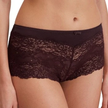 Abbildung von Calida Sensual Secrets Panties, Damen, Größe: 48/50, Black cherry