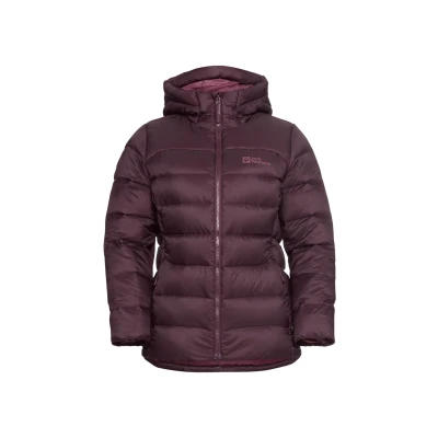 Abbildung von Jack Wolfskin Nebelhorn Daunenjacke, Damen, Größe: Small, Amaranth