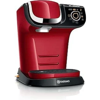 Abbildung von TASSIMO Kapselmaschine &quot;My Way 2 TAS6503, Personalisierung, über 70 Getränke&quot;, mit Wasserfilter, One Touch Bedienung, Wassertank 1,3 L, rot