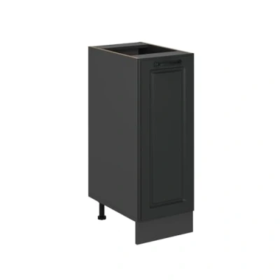Abbildung von Vicco Apothekerschrank R Line, Anthrazit Landhaus, 30 cm ohne Arbeitsplatte