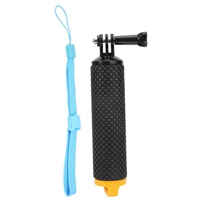 Abbildung von VBESTLIFE schwimmender Handgriff, wasserdichter Handgriff Tauch Selfie Stick Einbeinstativ mit verstellbarem Handseil, für OSMO Action/für 9(Gelb)