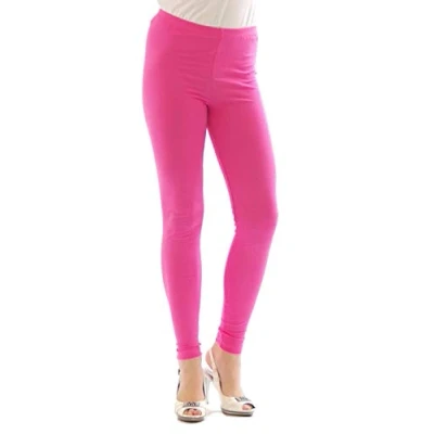 Abbildung von YESET Leggings Damen lang Hose Gamaschen ROSA S 34