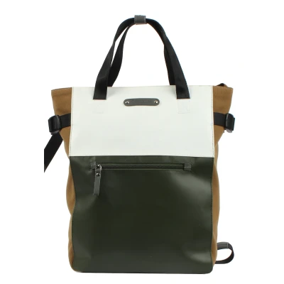 Abbildung von 7clouds Mendo Tagesrucksack, Damen, Größe: One Size, Junglegreen/white