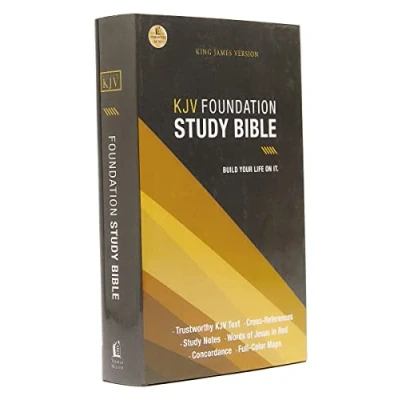 Abbildung von KJV, Foundation Study Bible, Hardcover, Red Letter: Holy King James Version