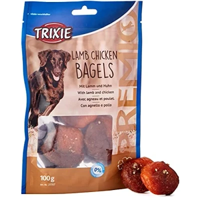 Abbildung von Trixie Premio Lamm Huhn Bagels, 100 g (6 Pk/ps)