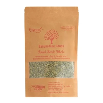 Abbildung von BanyanTree Foods Fenchelsamen Fennel Seeds 150g All Natural Indian Origin