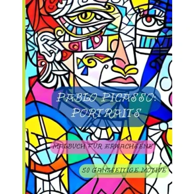 Abbildung von Pablo Picasso: Portraits: Künstler Malbuch für Erwachsene. 50 ganzseitige Motive