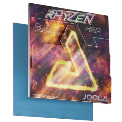 Abbildung von JOOLA Belag Rhyzen Fire, blau, 2,3 mm