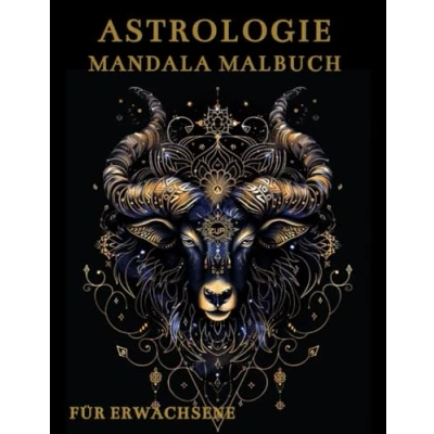 Abbildung von Astrologie Malbuch Für Erwachsene: Stressabbau und Entspannung Erwachsene Jugendliche