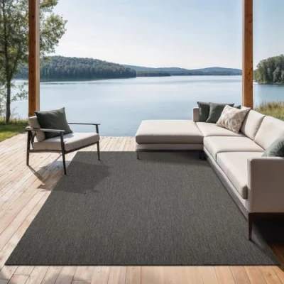 Abbildung von the carpet Teppich &quot;Mistra&quot;, rechteckig, moderner robuster In und Outdoor