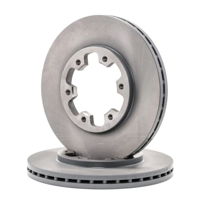 Abbildung von BLUE PRINT ADN14368 Bremsscheibe Vorderachse 277 26 6 124 innenbelüftet beschichtet NISSAN: NP300 Navara Pickup, Pickup