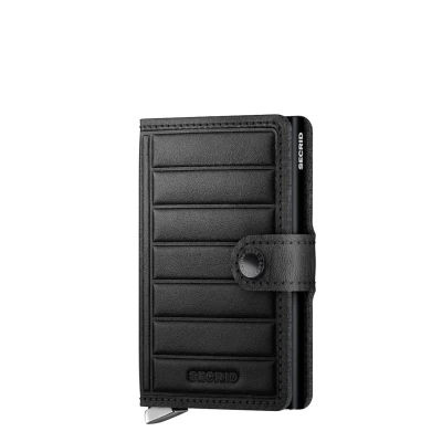 Abbildung von Secrid Miniwallet Portemonnaie Emboss Lines black
