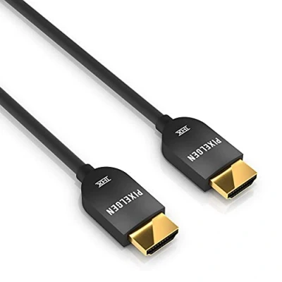 Abbildung von Pixelgen HDMI Kabel, 4K 18Gbps High Speed Kabel mit Ethernet, THX Zertifiziert, 2,00m, dunkelgrau