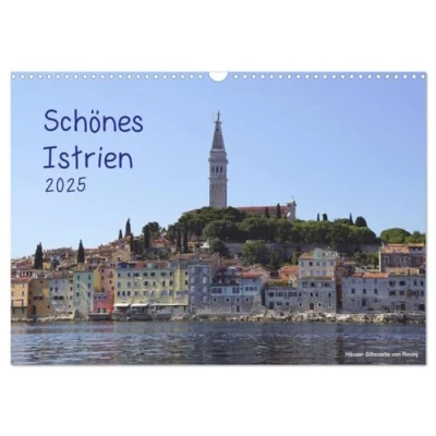 Abbildung von Schönes Istrien 2025 (Wandkalender DIN A3 quer), CALVENDO Monatskalender