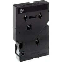 Abbildung von Brother TC 201 (12 mm) Schwarz bis weiß Tape