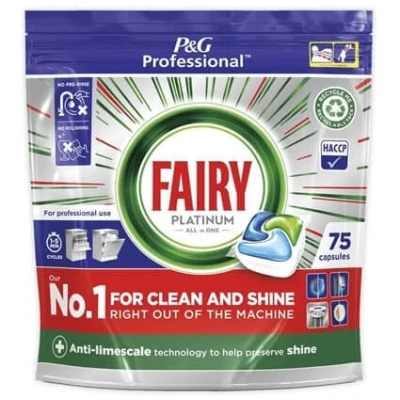 Abbildung von Fairy Professional Platinum Geschirrspülerkapseln Regular (75 Stück)